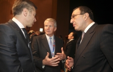 Stamen Stantchev, Raymond Lane, President Stoyanov at the State of the Movement Open Session