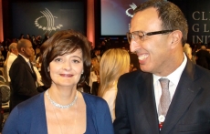 Cherie Blair and President Stoyanov