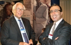 Sir Evelyn de Rothschild and President Stoyanov