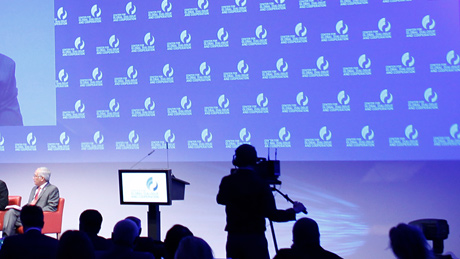 CGDC AM 2013 - Banner Speakers right